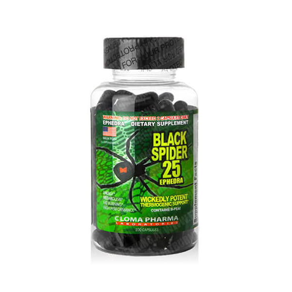چربی‌سوز بلک اسپایدر Black Spider کلومـا فارما